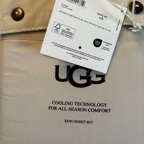 🆕UGG king size sheet set❤️ - Picture 5 of 7